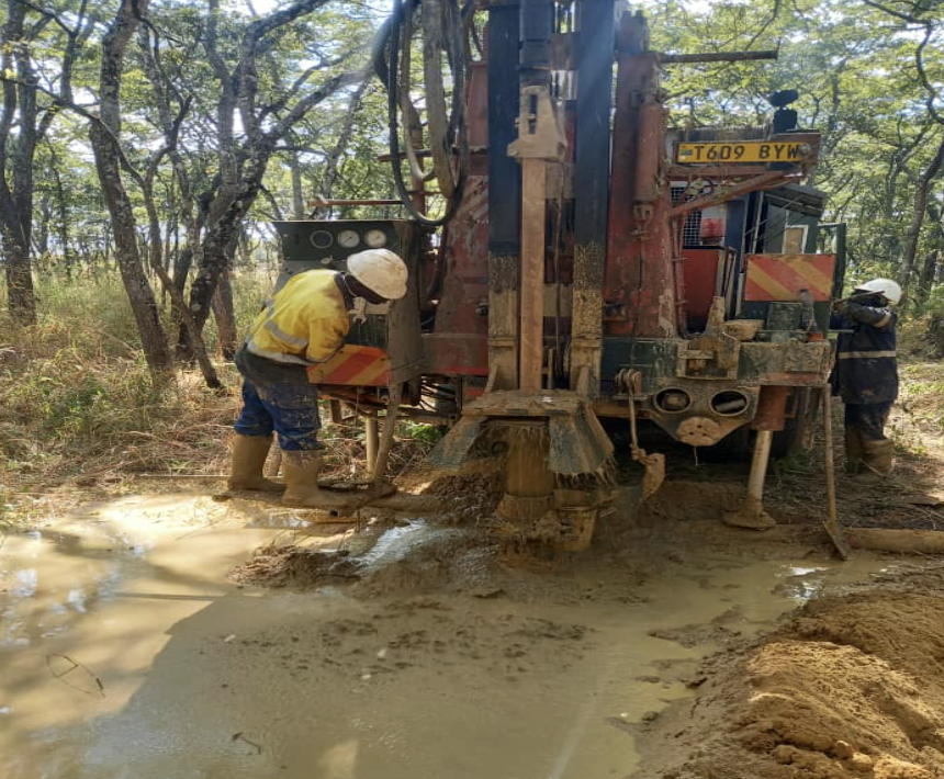 Drilling at Stamigold Biharamulo